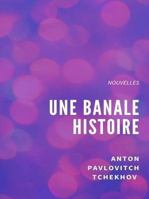 cover image of Une banale histoire